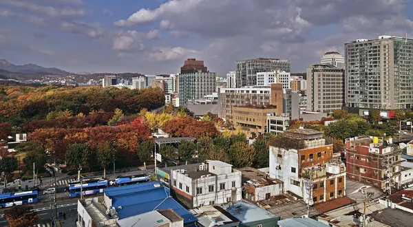 서울 종묘 주변 도심의 풍경. (사진_셔터스탁)