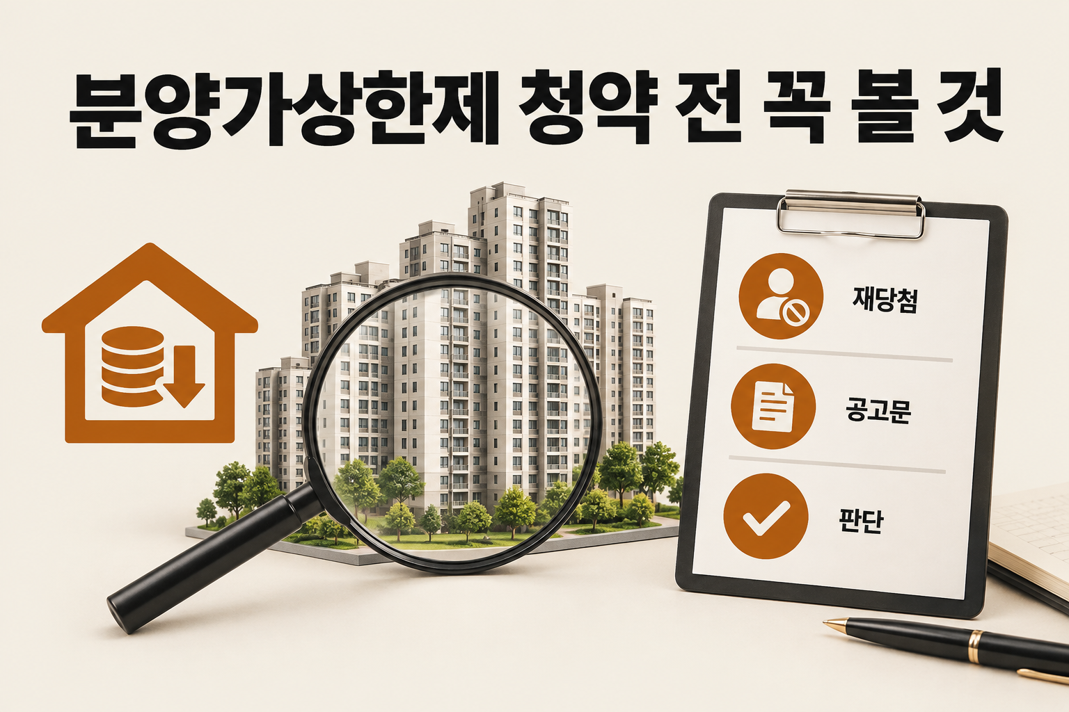 분양가상한제 단지 청약에서 낮은 분양가와 장기 재당첨 제한이 맞물리는 구조와 단지별 조건 차이를 짚는 안내