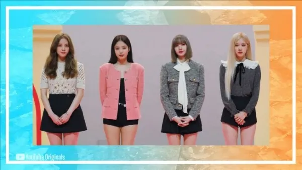 블랙핑크 특별연설 "모두와 나눌 중요한 메시지 있다"(사진=유튜브 캡처)