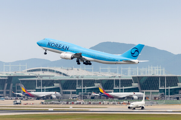 대한항공 B747-8i 항공기.(사진_대한항공)