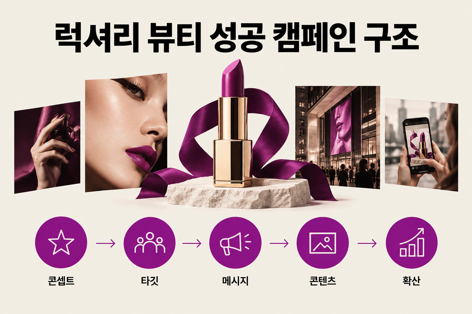 럭셔리 뷰티 브랜드가 유산과 시간, 이야기를 하나의 캠페인 구조로 엮어 브랜드 자산을 쌓는 원리를 담은 표지