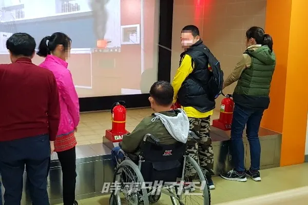 ▲ 장애인 대상으로 소방안전교육을 진행한 도봉소방서 [사진_도봉소방서 제공]