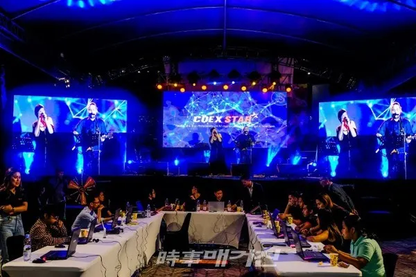 마닐라서 로드쇼 행사장 행사시진 (아바글로벌 제공)