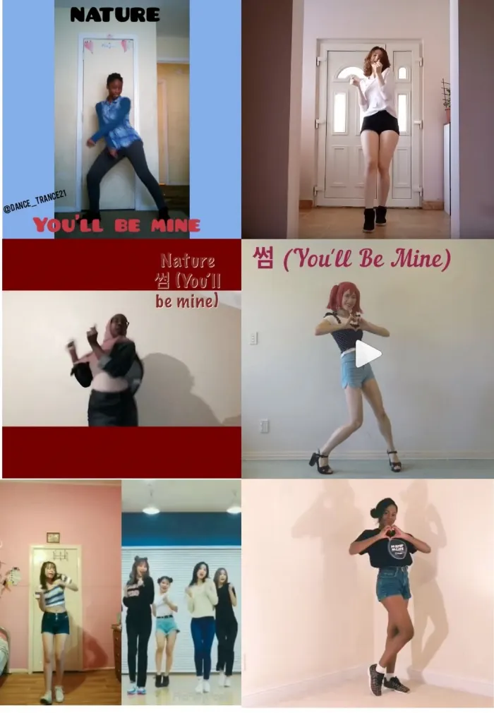 사진=걸그룹 네이처 해외 팬 썸 커버댄스 캡쳐