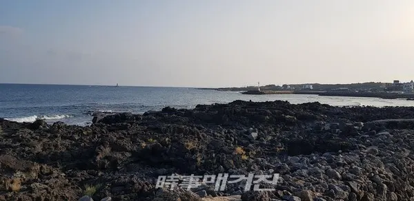 온펑포구 자갈해안