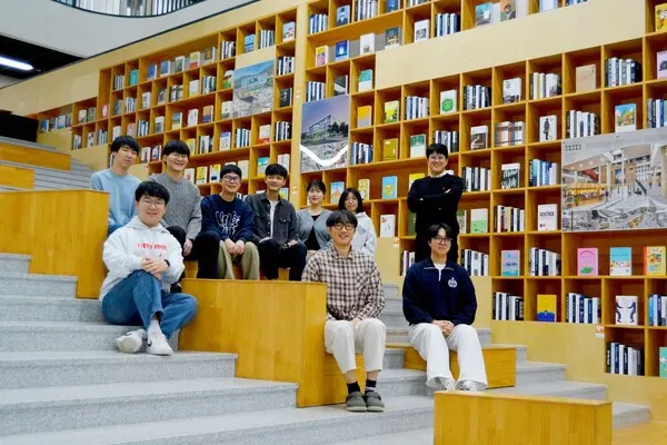 제자들과의 사진