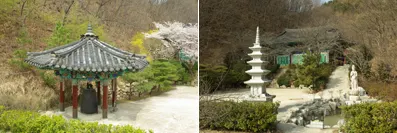 ▲ 각박한 세상 속에 치여 하루하루 쫒기며 살아가는 현대인들에게 분주한 일상을 잠시나마 뒤돌아보게 하고 삶의 쉼터가 되어주고 있는 법성사는 부처님의 참 진리를 통해 진정한 불교 교리를 전하고 있다.