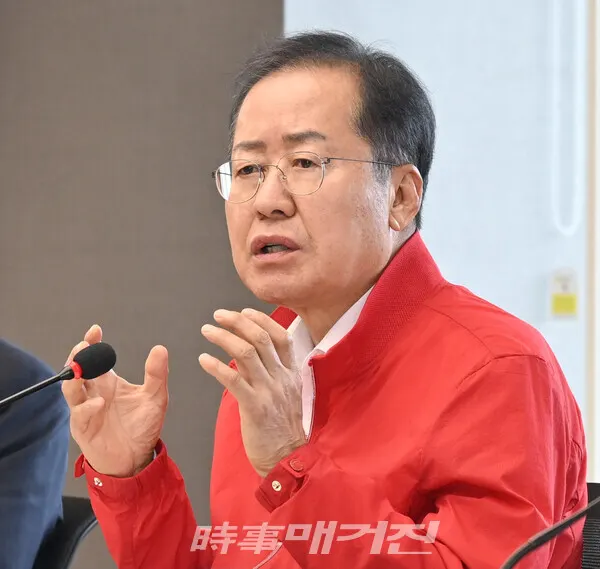 홍준표 대구시장.(사진_대구시)