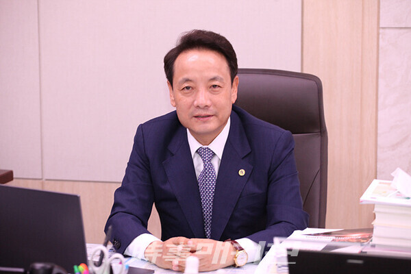 임택 광주 동구청장.(사진_주수익 기자)