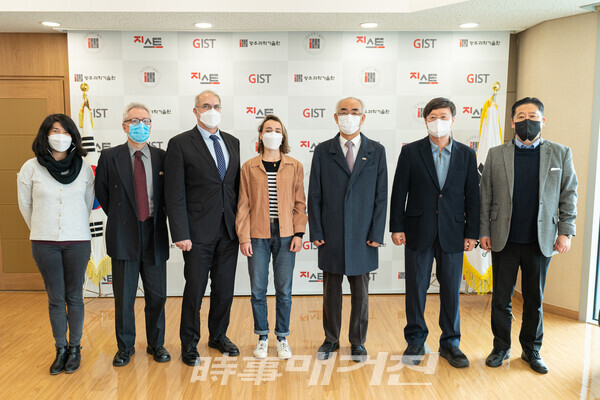 지스트,주한 프랑스 대사 지스트 방문캠퍼스의 국제화 위한 협력 강화 (사진-지스트)
