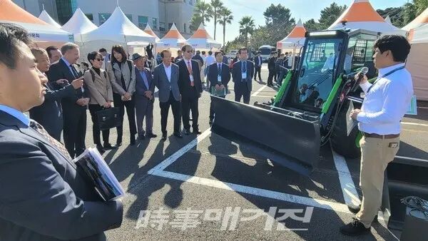'제2회 국제 스마트농업 엑스포'가 1일 개최됐다. (사진_국제e-모빌리티엑스포)