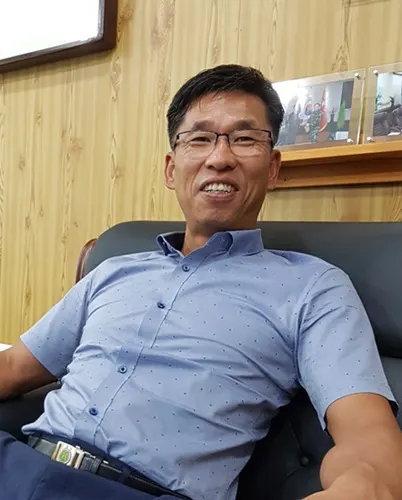 ▲ 통일레미콘 전우현 대표