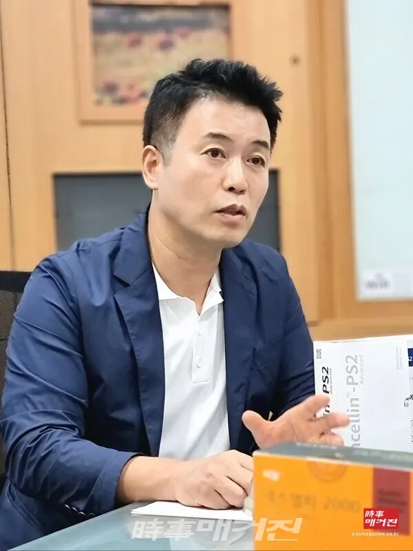 보타메디 제품개발 박영민 연구위원은 좋은 제품을 널리 알려 건강한 삶과 인류의 행복을 추구하기 위해 노력하고 있다. (사진_시사매거진)