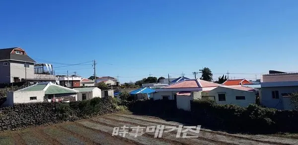 정겨운 종달리 마을