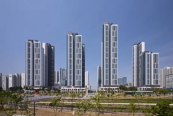 반도건설 '고덕 유보라 크레스트' 전경. (사진_반도건설)