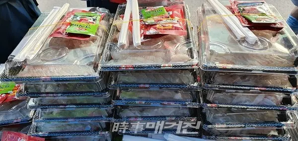 ‘제주광어 드라이브 스루 특별판매’ 행사(사진_제주특별자치도)