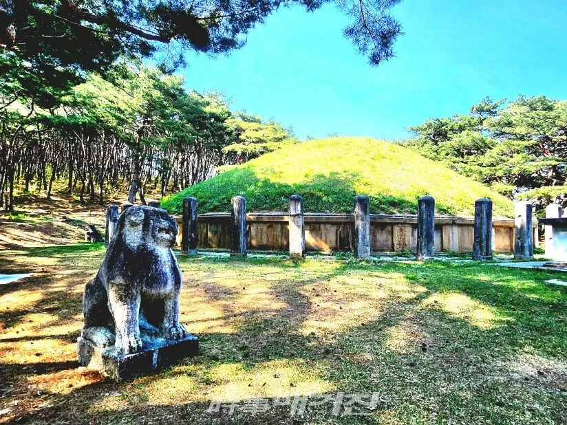 통일신라 제42대 흥덕왕릉.(사진_조용우 칼럼니스트)