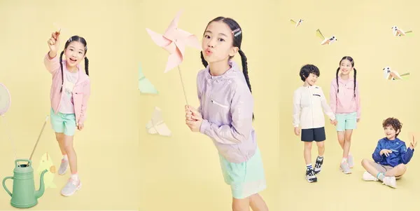 네파 키즈 프리모 방풍재킷 화보컷