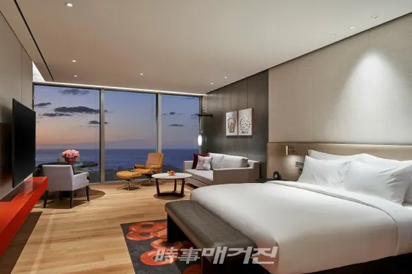 ‘제주 드림타워 복합리조트’ 그랜드 하얏트 제주 객실 내부