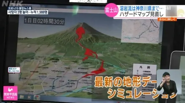 "일본 후지산 대폭발 전조 보인다" 비상