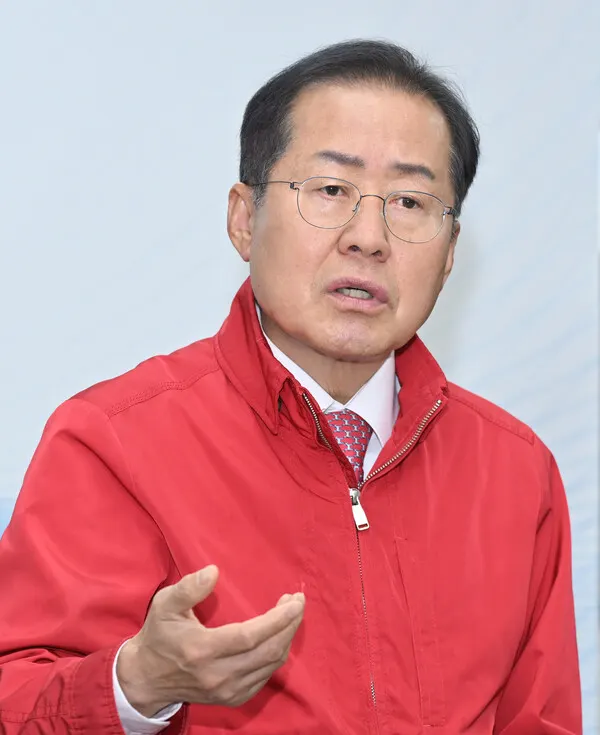 홍준표 대구시장.(사진_대구시)