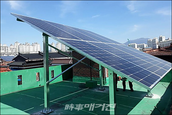 광주 서구, 신재생에너지 융복합지원사업(사진_광주 서구제공)