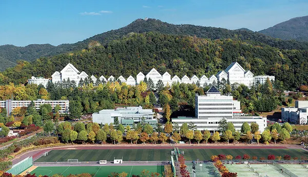 Bird's eye view of Chosun University (Photo_Chosun University)