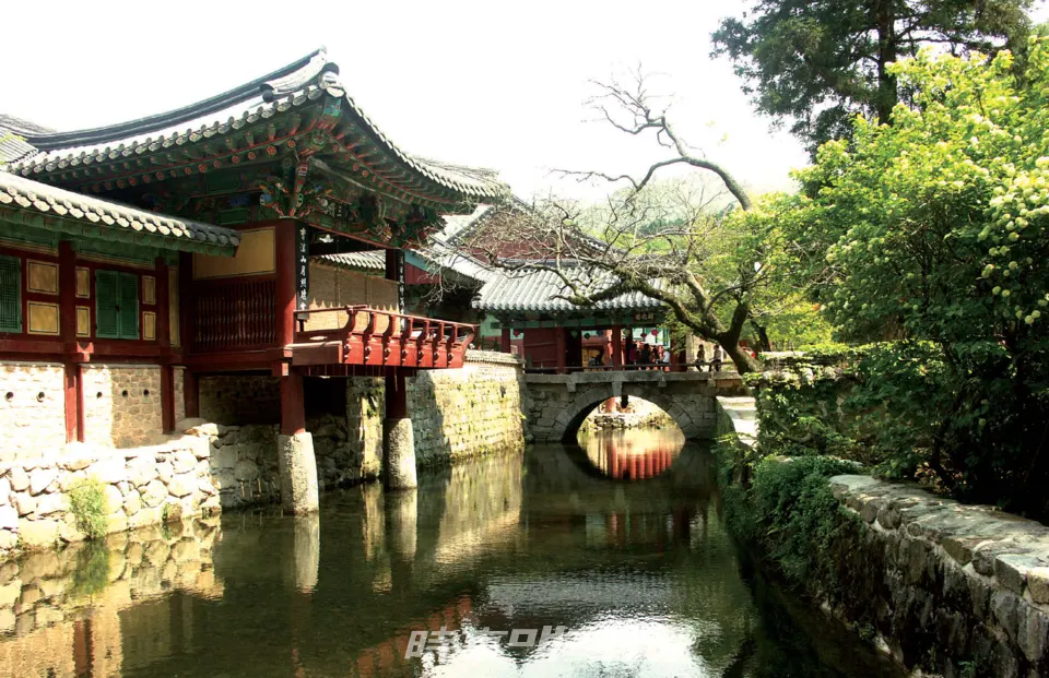 순천 송광사 삼청교.(사진_문학박사 潤道 강윤관)