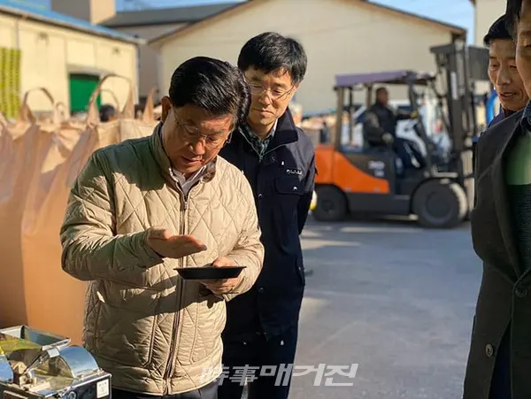 나주시는 14일 다시면 월태창고(다시농협)를 시작으로 오는 12월 3일까지 각 읍·면·동에서 2019년산 공공비축미곡 포대벼(건조벼)를 매입한다.(사진_나주시청)