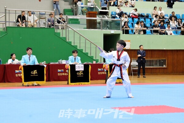 초등3학년 개인전 결승경기장면