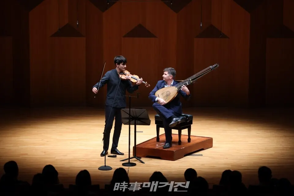 테오팀 랑글로아 드 스와르트, 토마스 던포드 듀오 콘서트(사진_예술의전당)