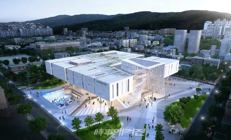 부산도서관 전경 조감도.(제공_부산시청)
