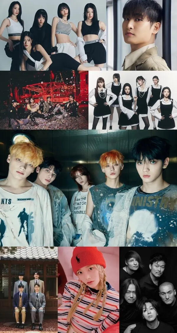 골든디스크 2차 라인업 (사진=각 소속사 제공)