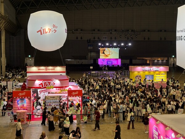 삼양식품 '케이콘 재팬(KCON JAPAN) 2026' 불닭마트 부스 전경.(사진_삼양식품)