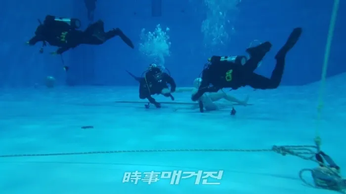 인명구조사 자격시험을 실시하고 있는 모습 2019.05.07. (사진_대구소방본부)