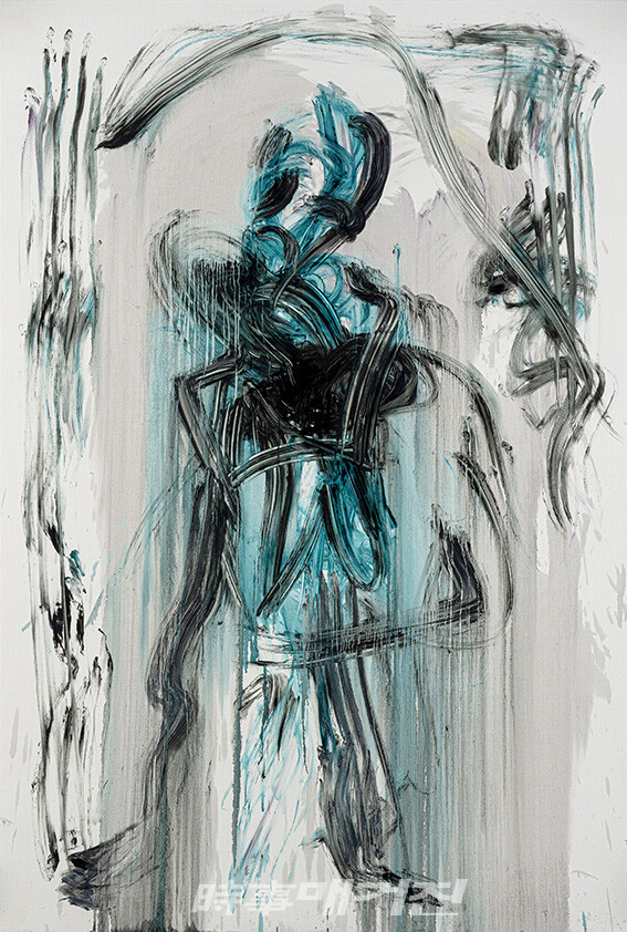 김상표_Eros-Two Dancers(1-4)_캔버스에 유채_193.9×130.3cm_2022