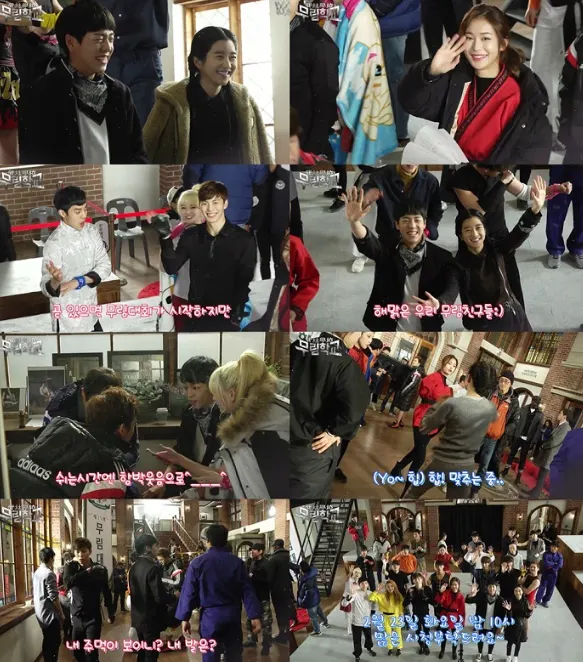 ▲ 사진제공= ‘무림학교’ 무림 대회 메이킹 영상 캡처