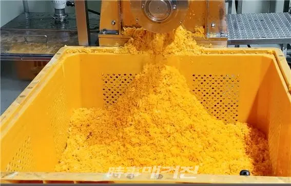 양어용 감귤박 (제주테크노파크)