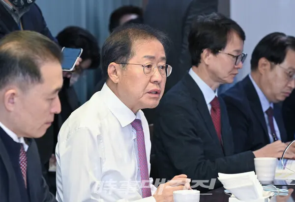 홍준표 대구시장.(사진_대구시)