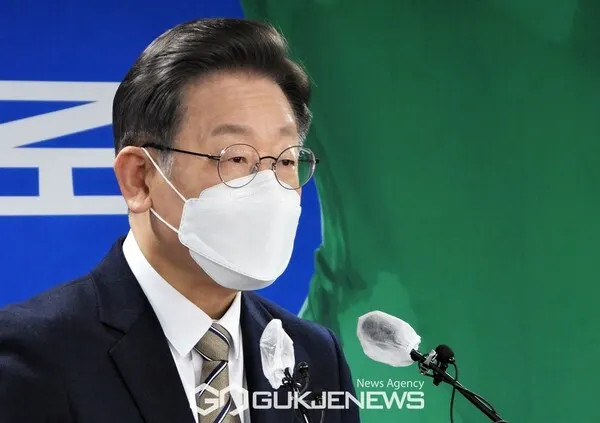 이재명 더불어민주당 대통령 후보/국제뉴스DB