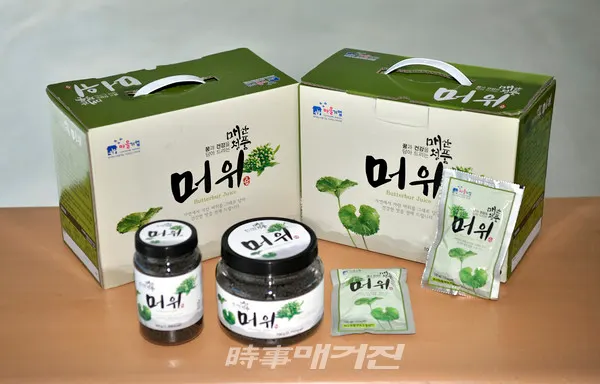 머위제품(사진_장수군)