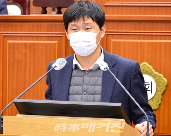 황광민 의원(사진_손정빈 기자)