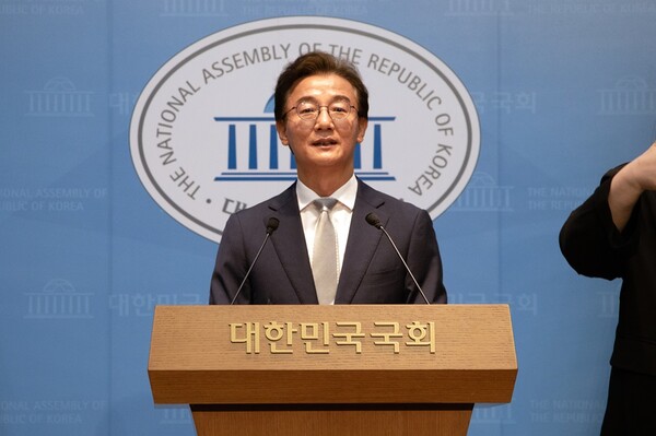 전재수 부산시장 후보 기자회견.(사진_의원실)