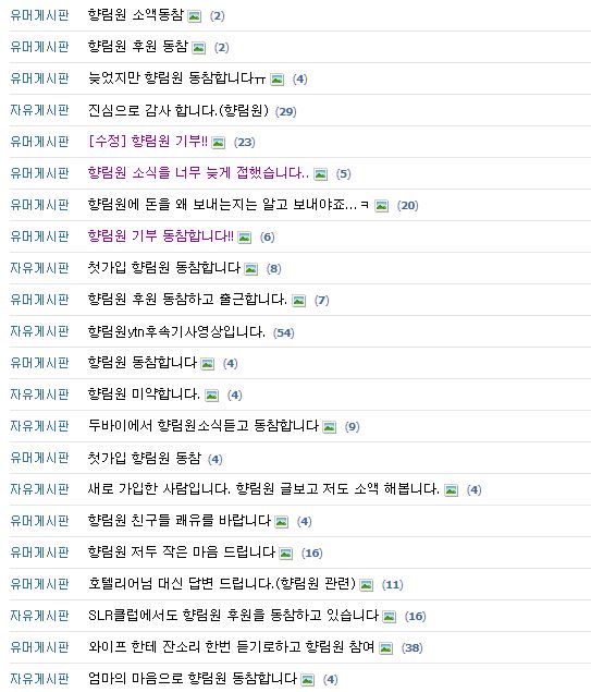 [속보]'향림원 교통사고 이제서야...' 따뜻한 손길 이어지는 이유(사진=온라인 커뮤니티 캡쳐)