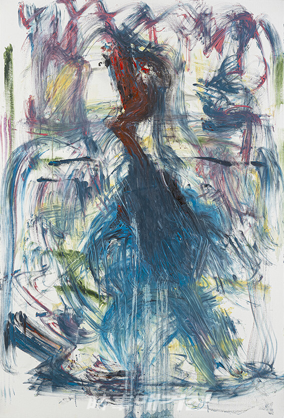 김상표_전쟁과사랑(1-2)_캔버스에 유채_193.9×130.3cm_2022