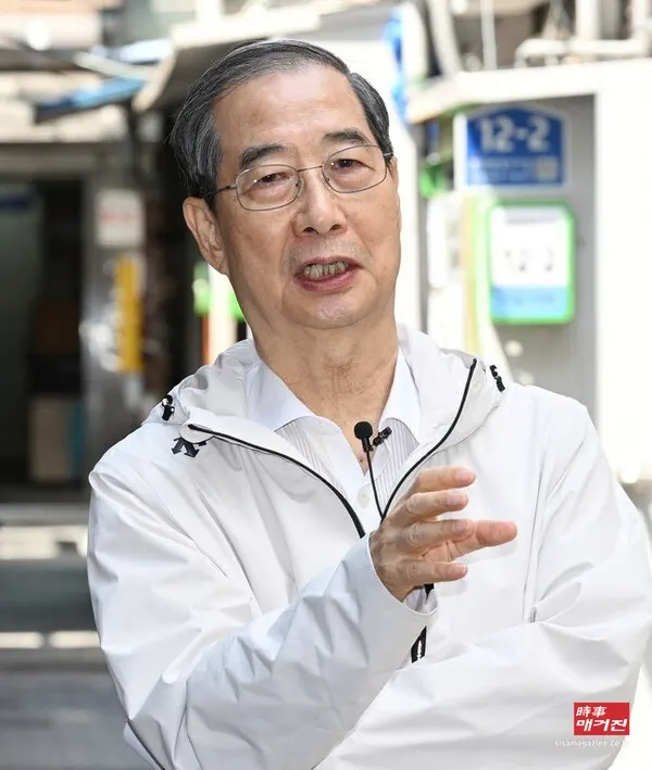 한덕수 무소속 대선 예비후보.(사진_뉴시스)