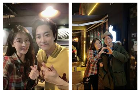 ▲사진 (좌) 배우 송민경/ 배우 이봉근 (우) 배우 송민경/ 배우 김철민