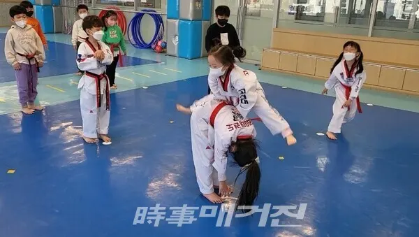 사진_ 고려대 박연정 태권도 아카데미