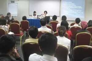 ▲ 공주대학교 BK 21사업팀은 국내는 물론 국외의 특수교육 관련 학회에서 그 동안의 연구 성가물을 발표하여 학계의 주목을 받았다.