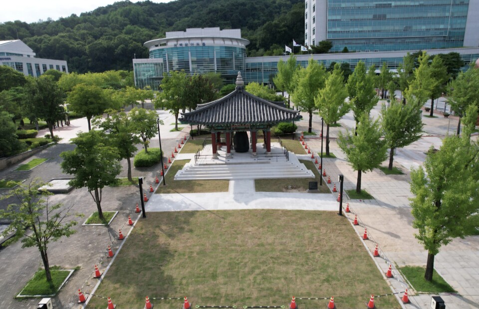 치악종각 원주시청 앞 공원(사진_원주시)